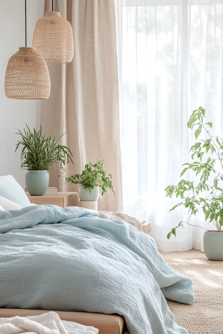 Explore Tranquil Summer Bedroom Colors Palette for Peaceful Interiors