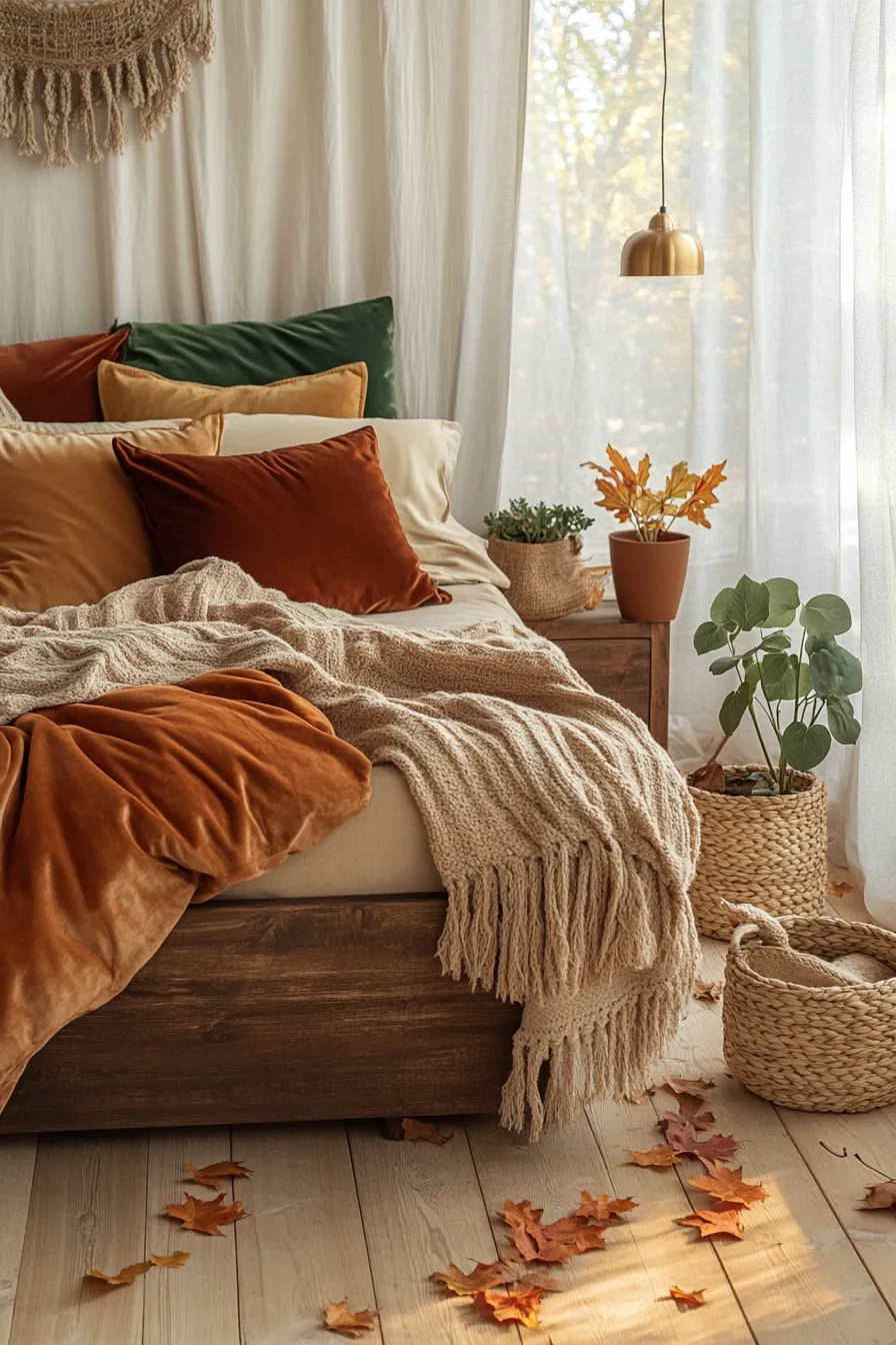 Exploring Fall Bedroom Color Palette Trends for a Cozy Seasonal Refresh