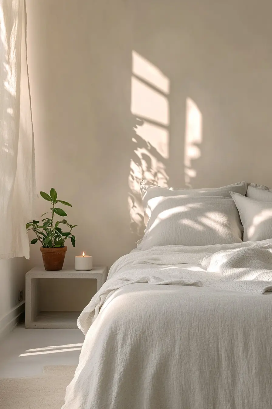 Finding Balance Minimalist Textile Choices for a Dreamy Bedroom