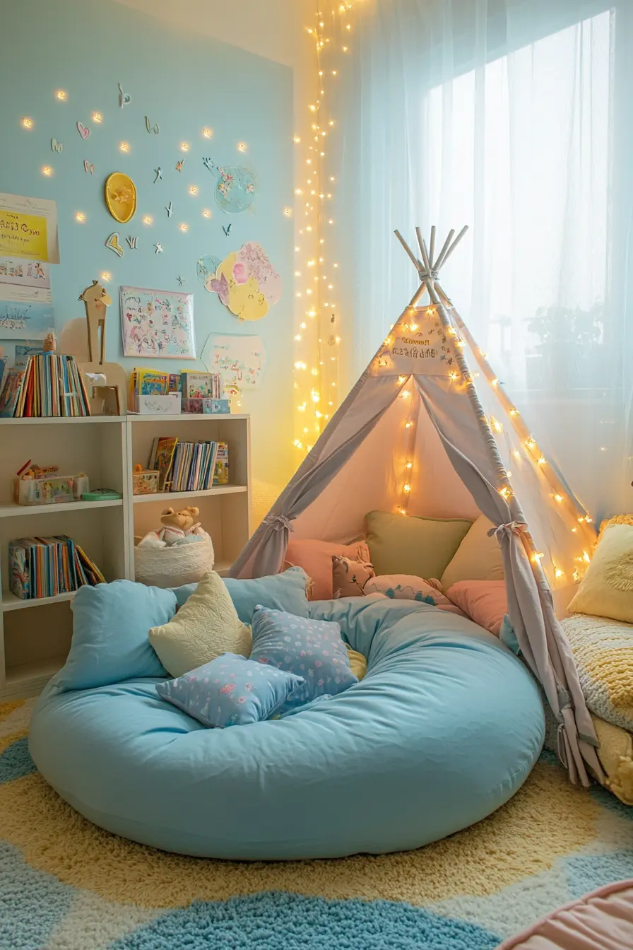 Fun and Functional Cozy Reading Nooks for Kids Rooms