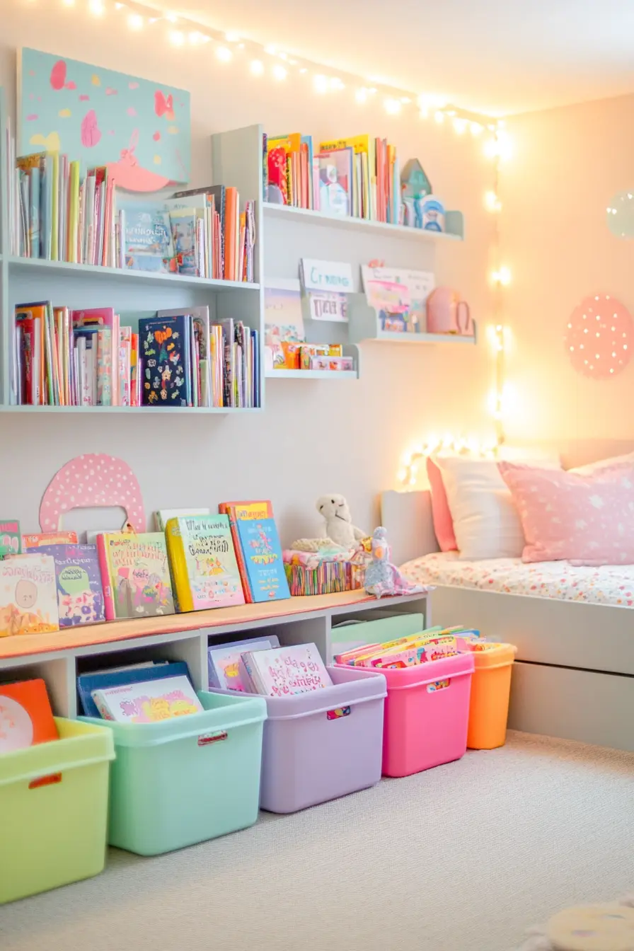 Fun and Functional Kids Bedroom Storage Hacks