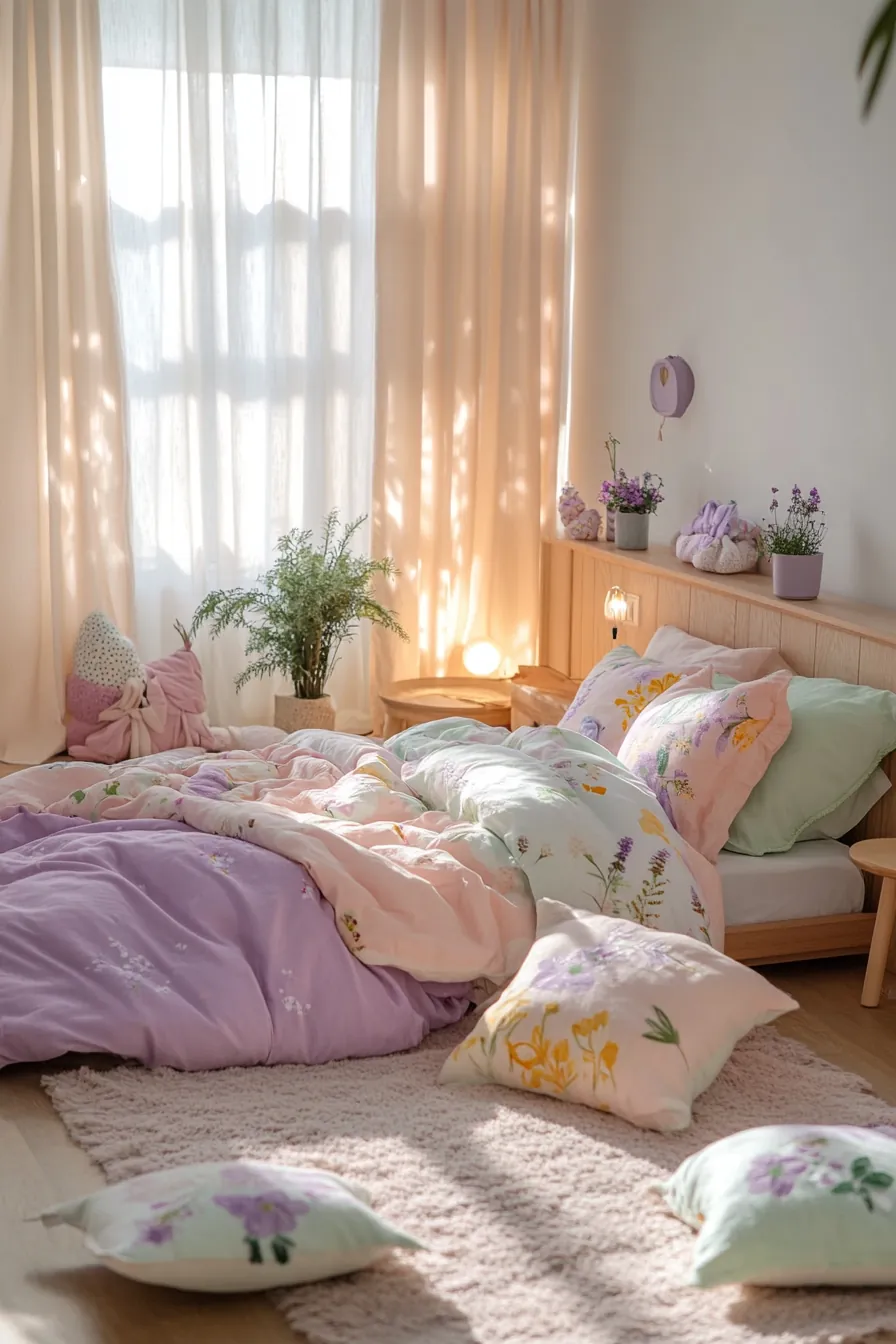 Girls Bedroom Decor Spring Palette Ideas for a Fresh and Vibrant Space