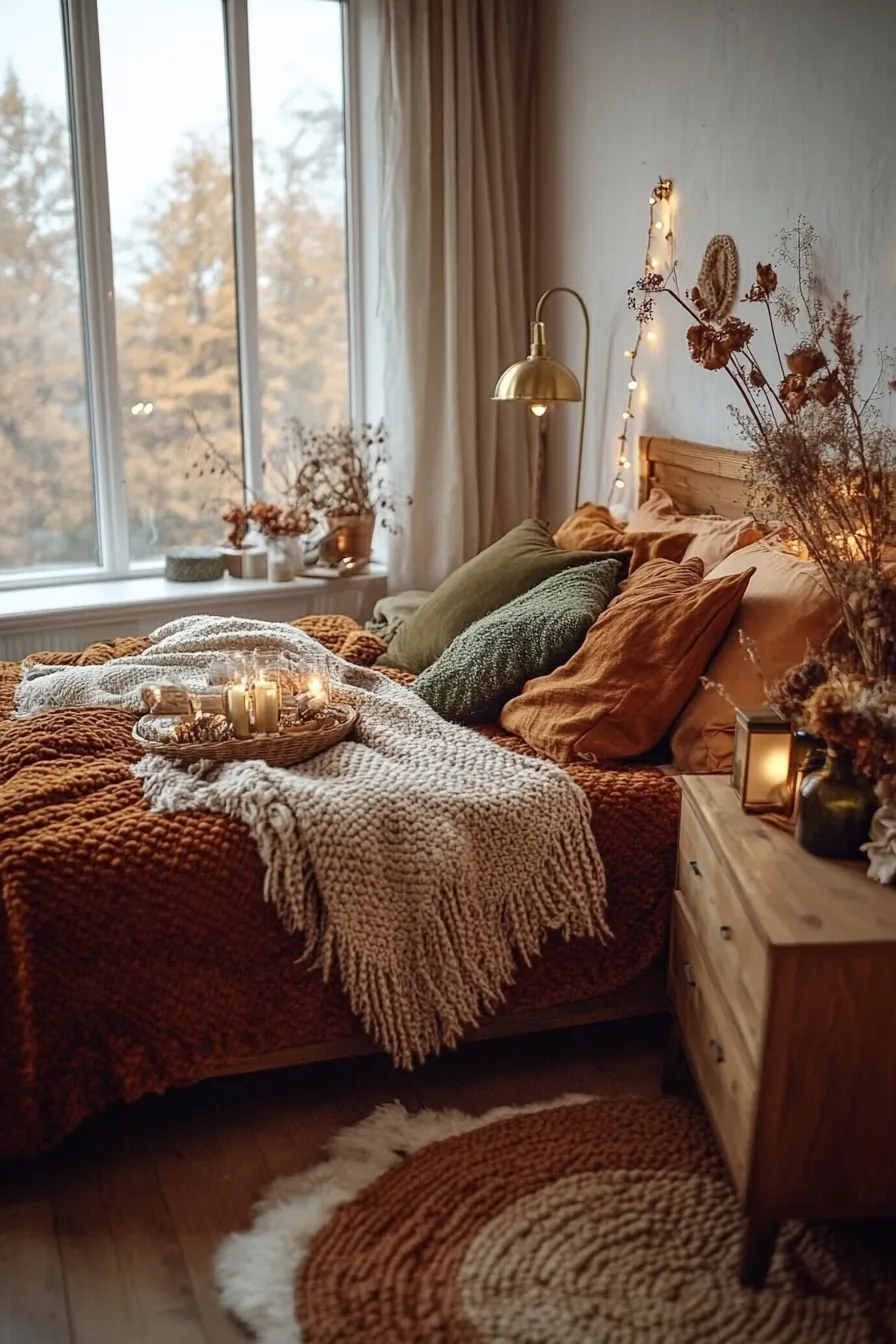 Guide to Choosing Cozy Autumn Bedroom Colour Palettes