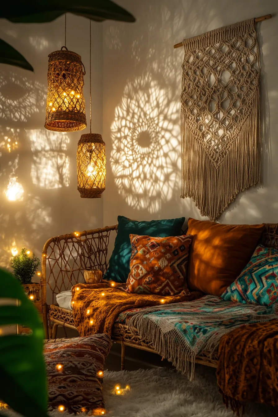 Holiday Bohemian Bedroom Lighting Ideas for Cozy and Stylish Spaces