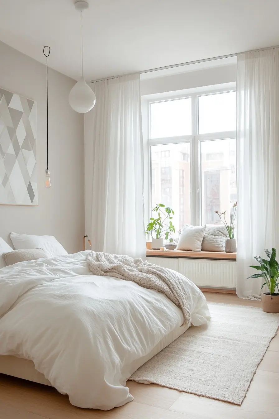 How to Achieve a Cozy Modern Scandinavian Bedroom Atmosphere