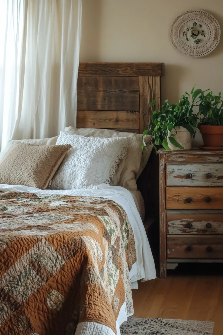 How to Create a Rustic Bedroom Retreat Using Reclaimed Wood