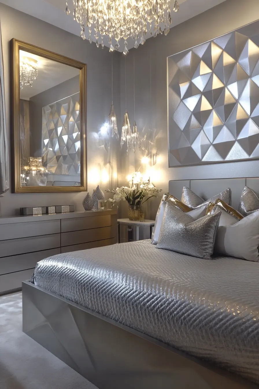 How to Incorporate Metallic Accents into Modern Luxe Bedrooms