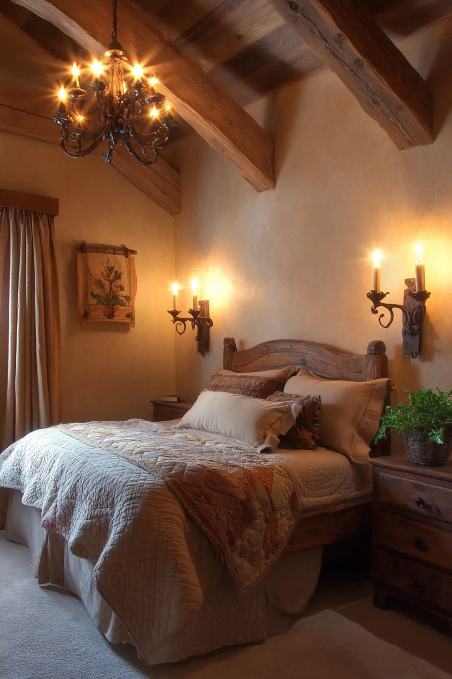 Illuminate Your Bedroom with Rustic Lighting Inspirations