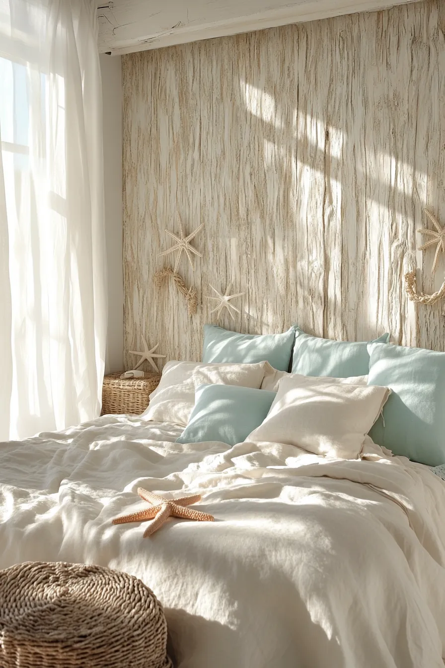 Inspire Calm and Serenity with Beach theme Summer Bedroom Decor Ideas