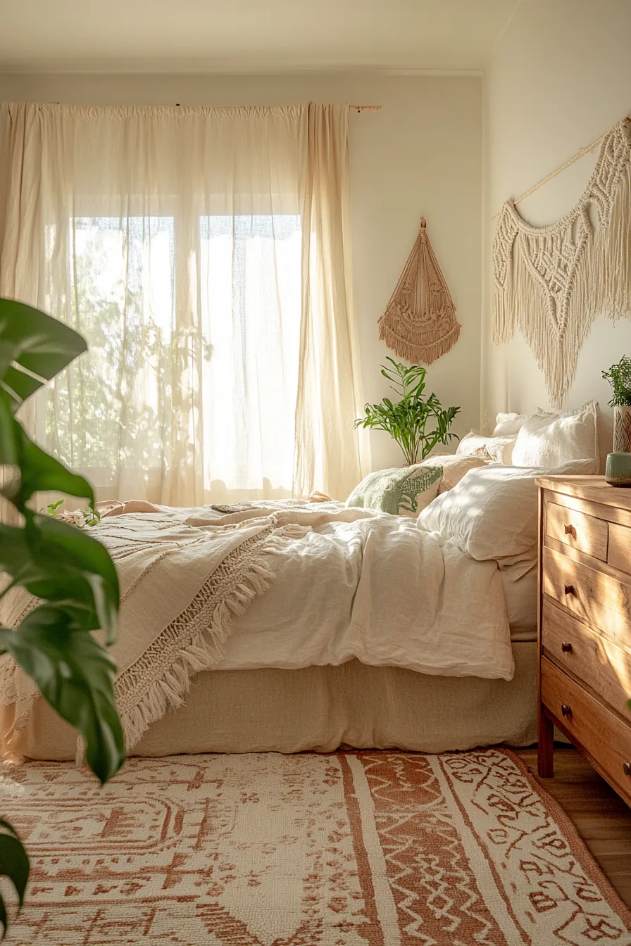 Inspire Relaxation Through Summer Boho Bedroom