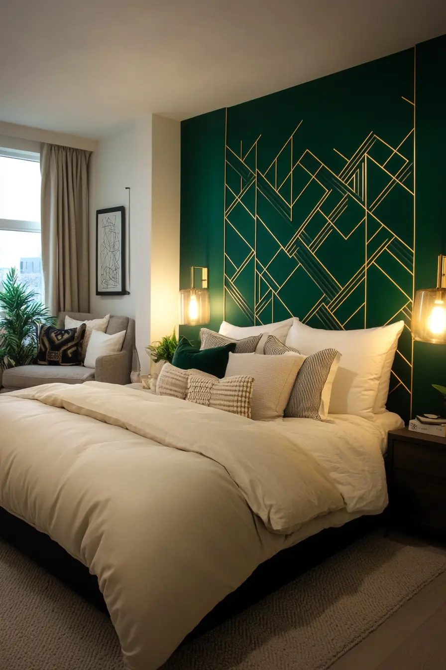 Inspiring Bold Accent Wall Designs for Modern Bedrooms