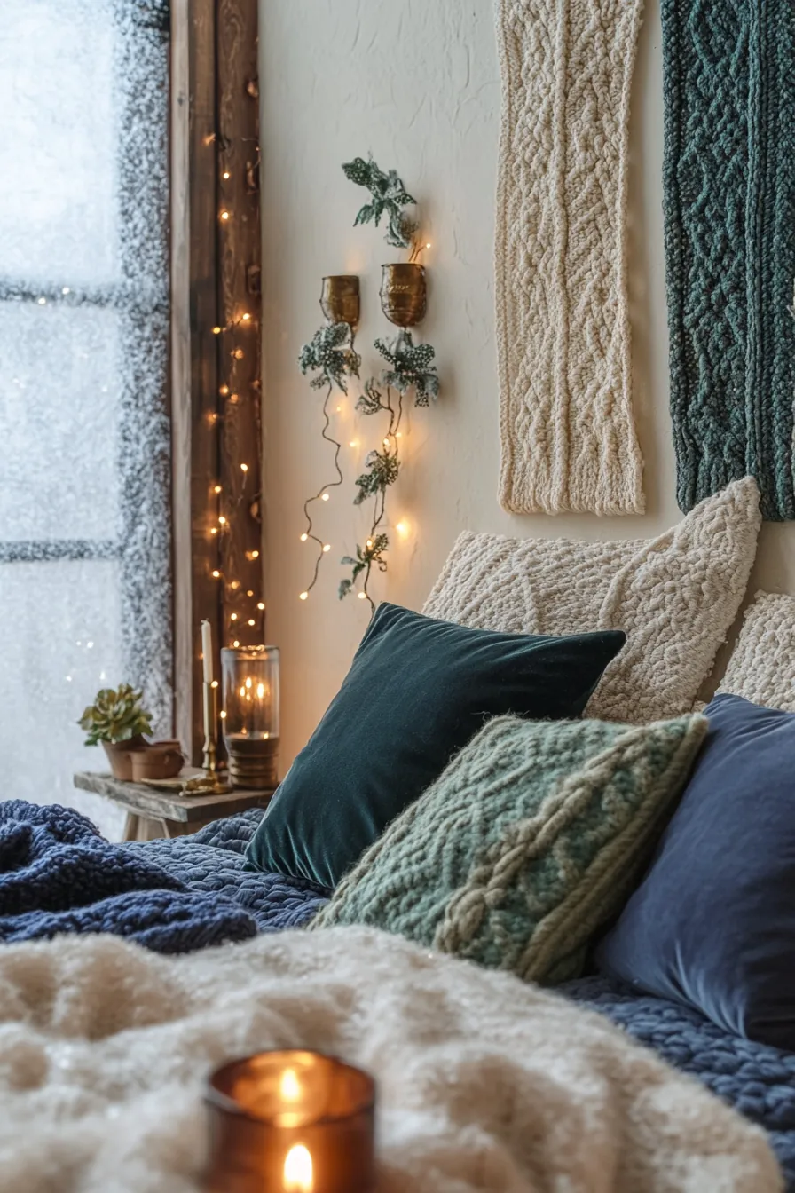 Inspiring Cozy Winter Bedroom Wall Ideas for a Warm Ambiance