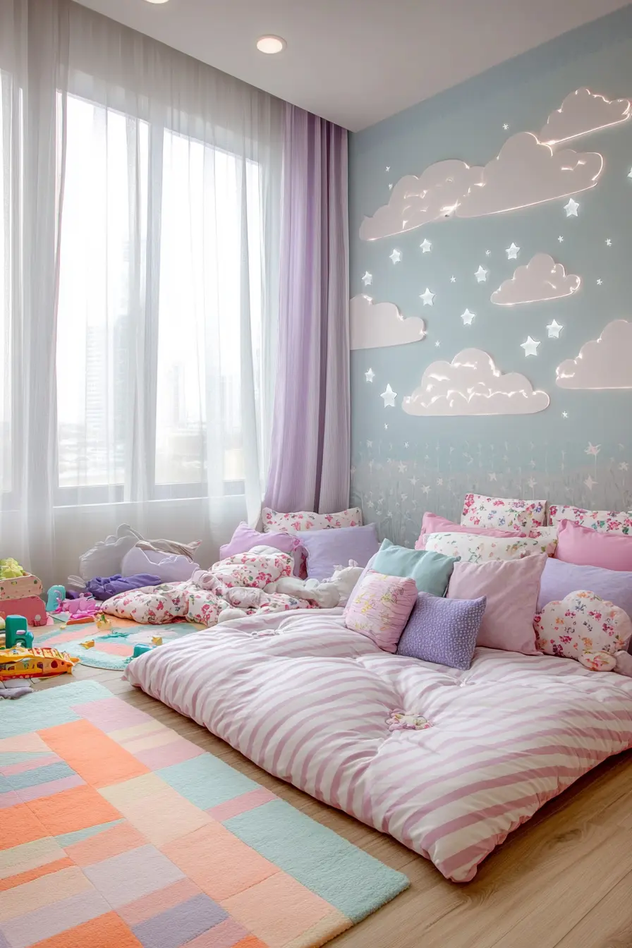 Inspiring Girls Bedroom Decor with Playful Designs