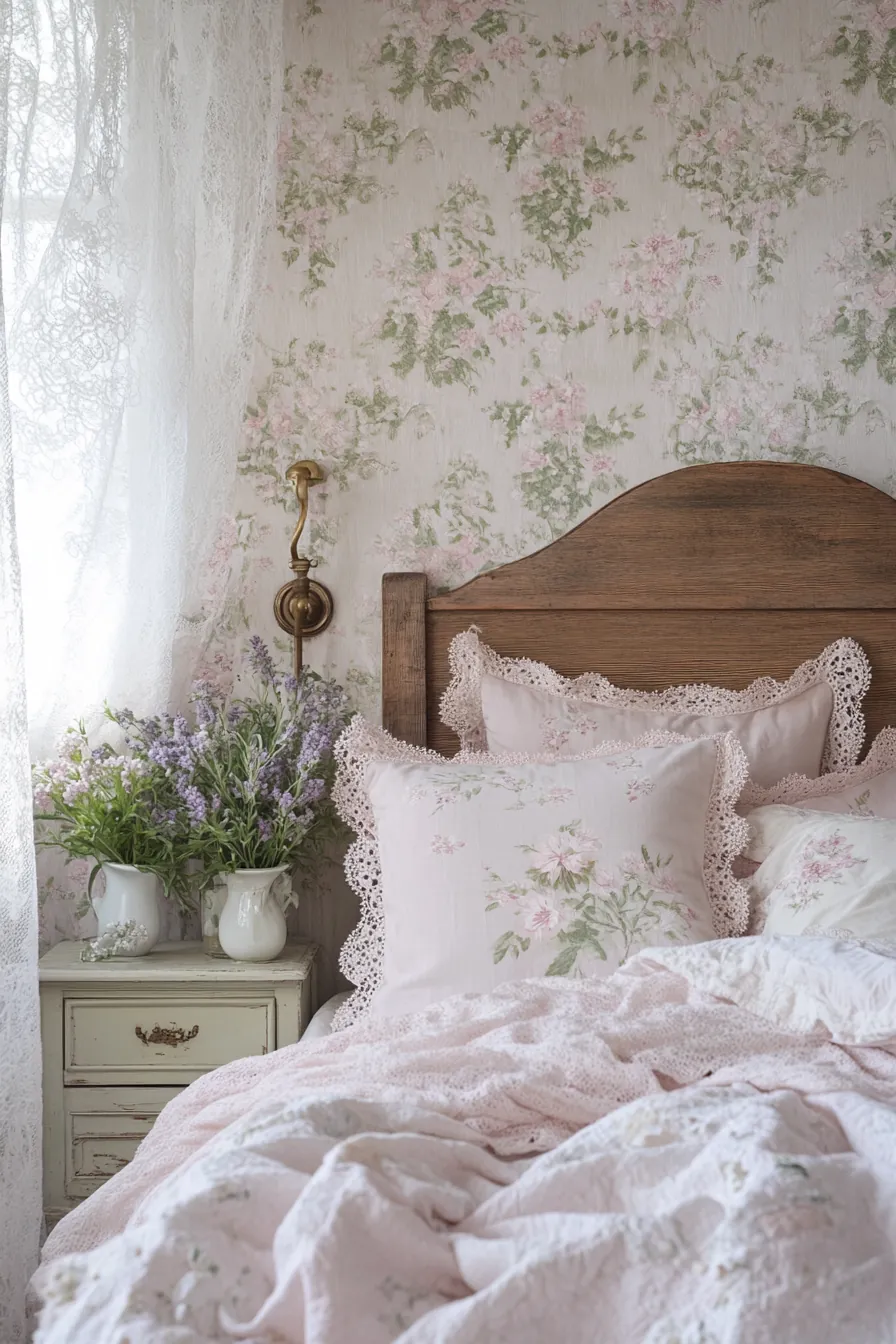 Inspiring Ideas Using Vintage Floral Patterns for Spring Bedrooms