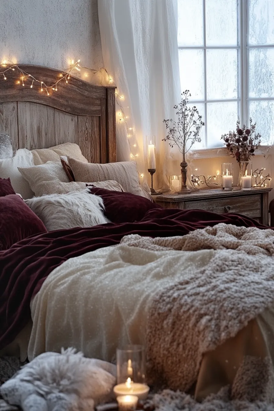 Inspiring Romantic Winter Bedroom Design Touches for a Dreamy Retreat