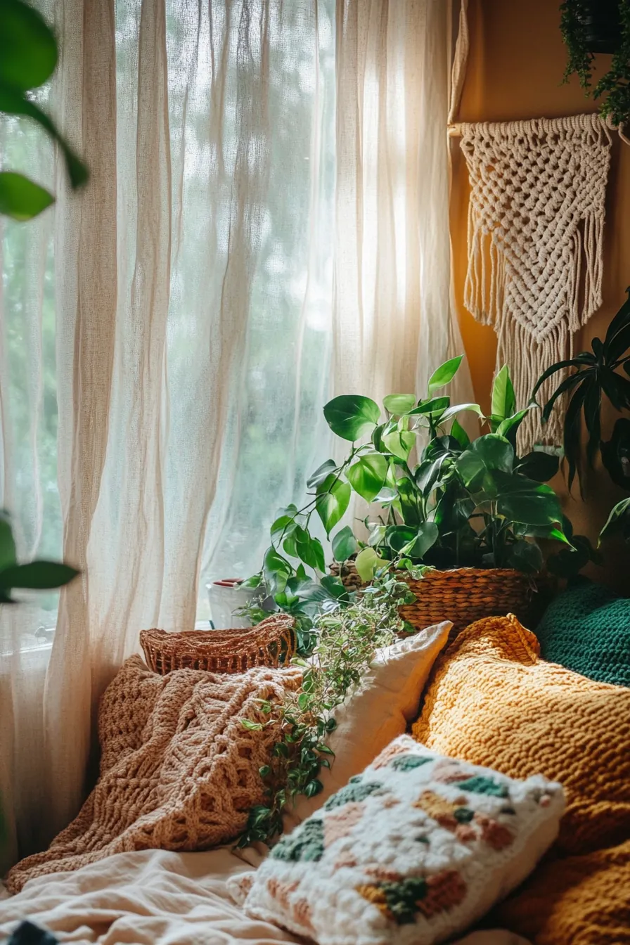 Inspiring Vintage Boho Summer Bedroom Style Ideas