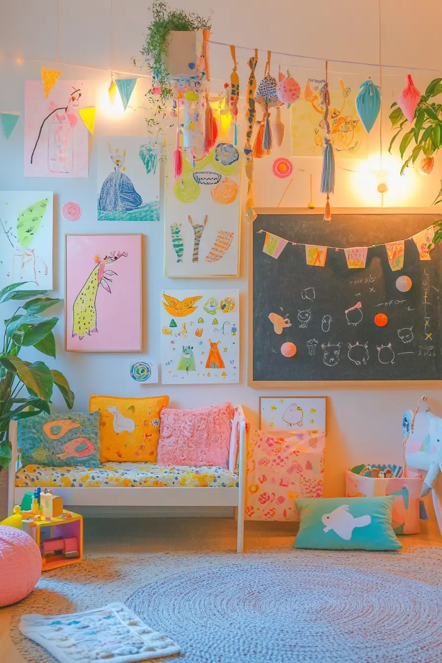 Inspiring Wall Art Projects for Kids Bedrooms