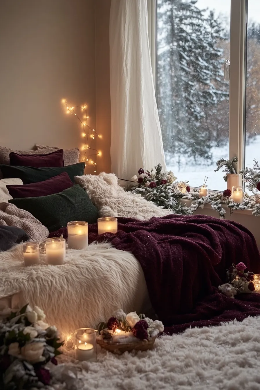 Inspiring cozy winter bedroom color schemes for warm seasonal decor