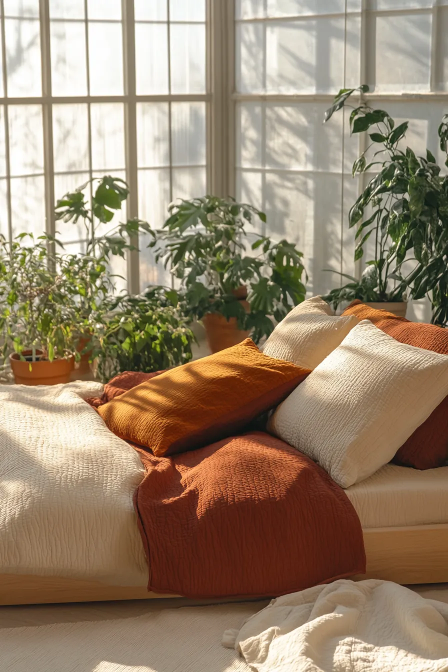 Luxurious Eco Friendly Fall Bedding Textures for Sustainable Bedroom Design