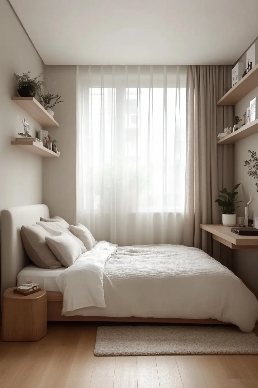 Mastering Small Minimalist Bedroom Organization