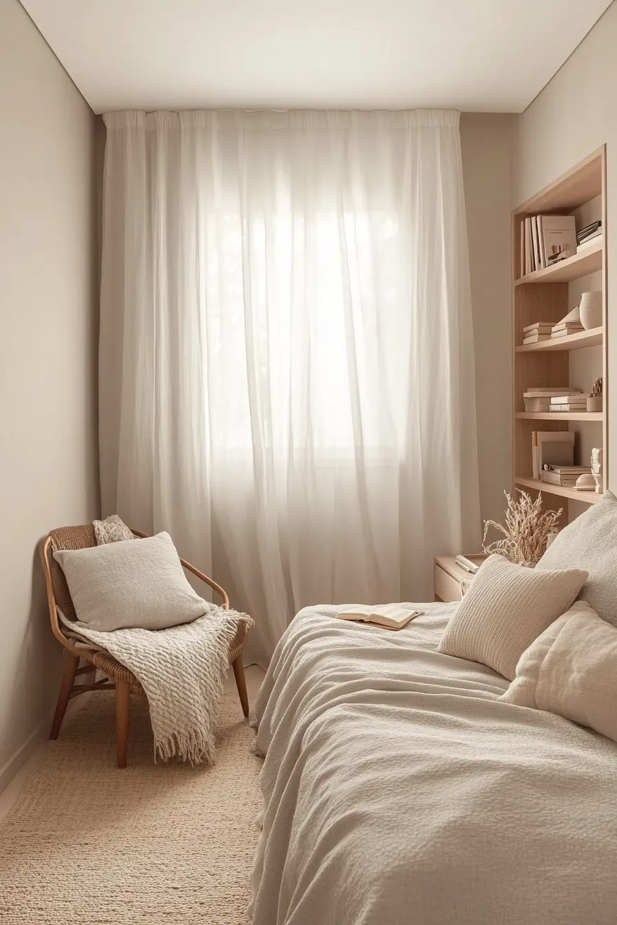 Maximize Space Neutral Color Palettes for Compact Bedrooms