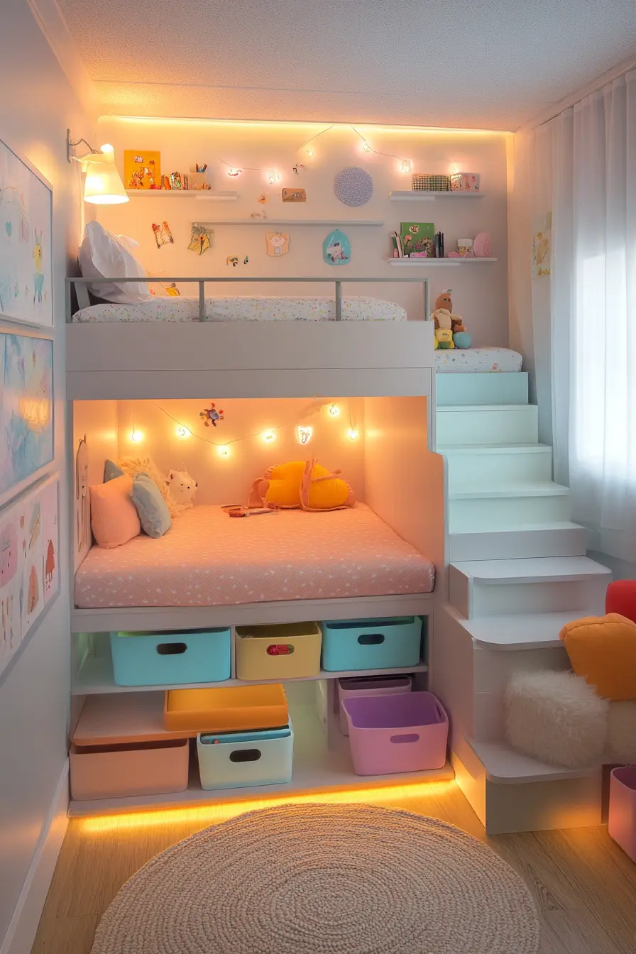 Maximize Space with Innovative Kids Bedroom Furniture