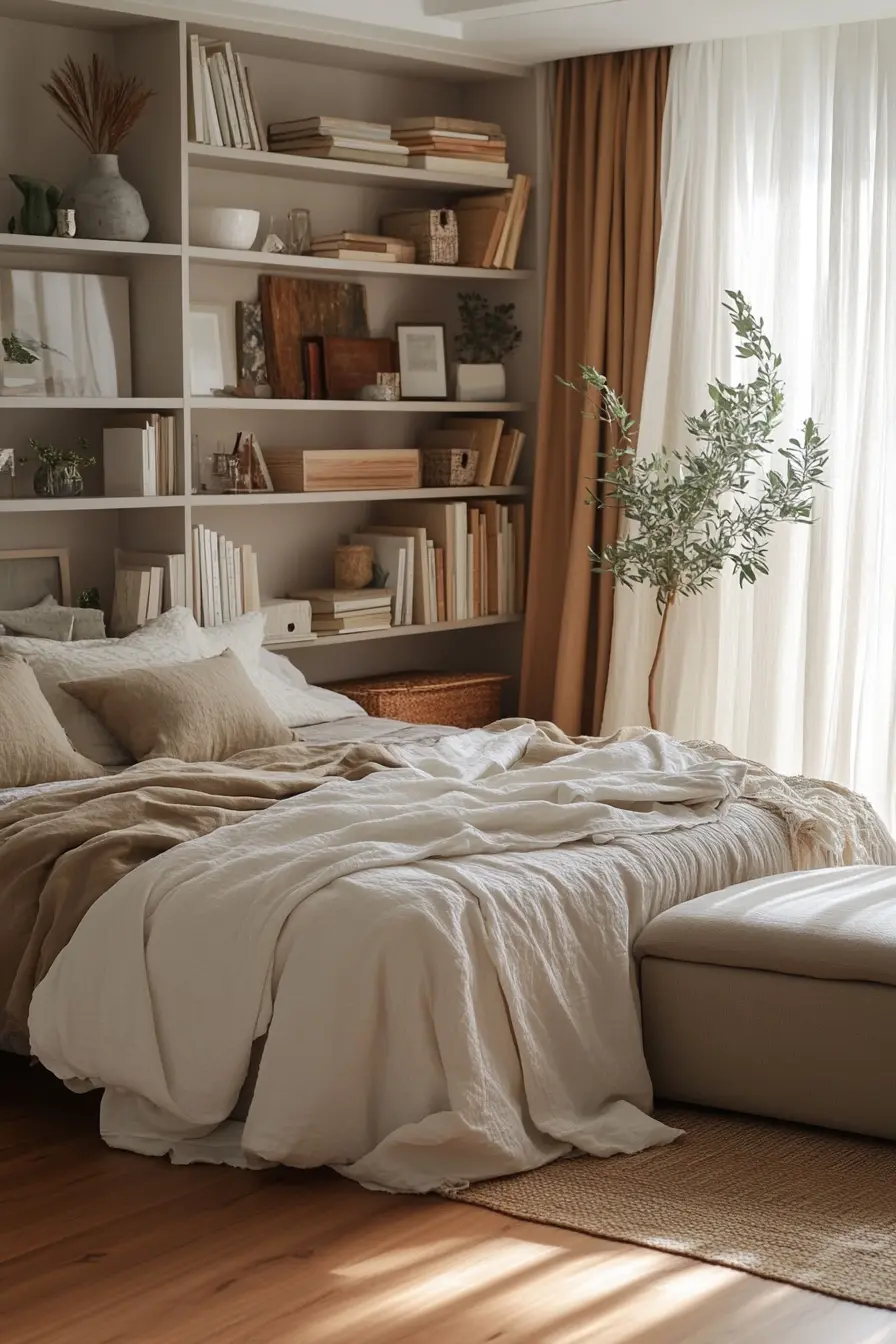 Maximize Your Bedroom with Stylish Minimalist Storage