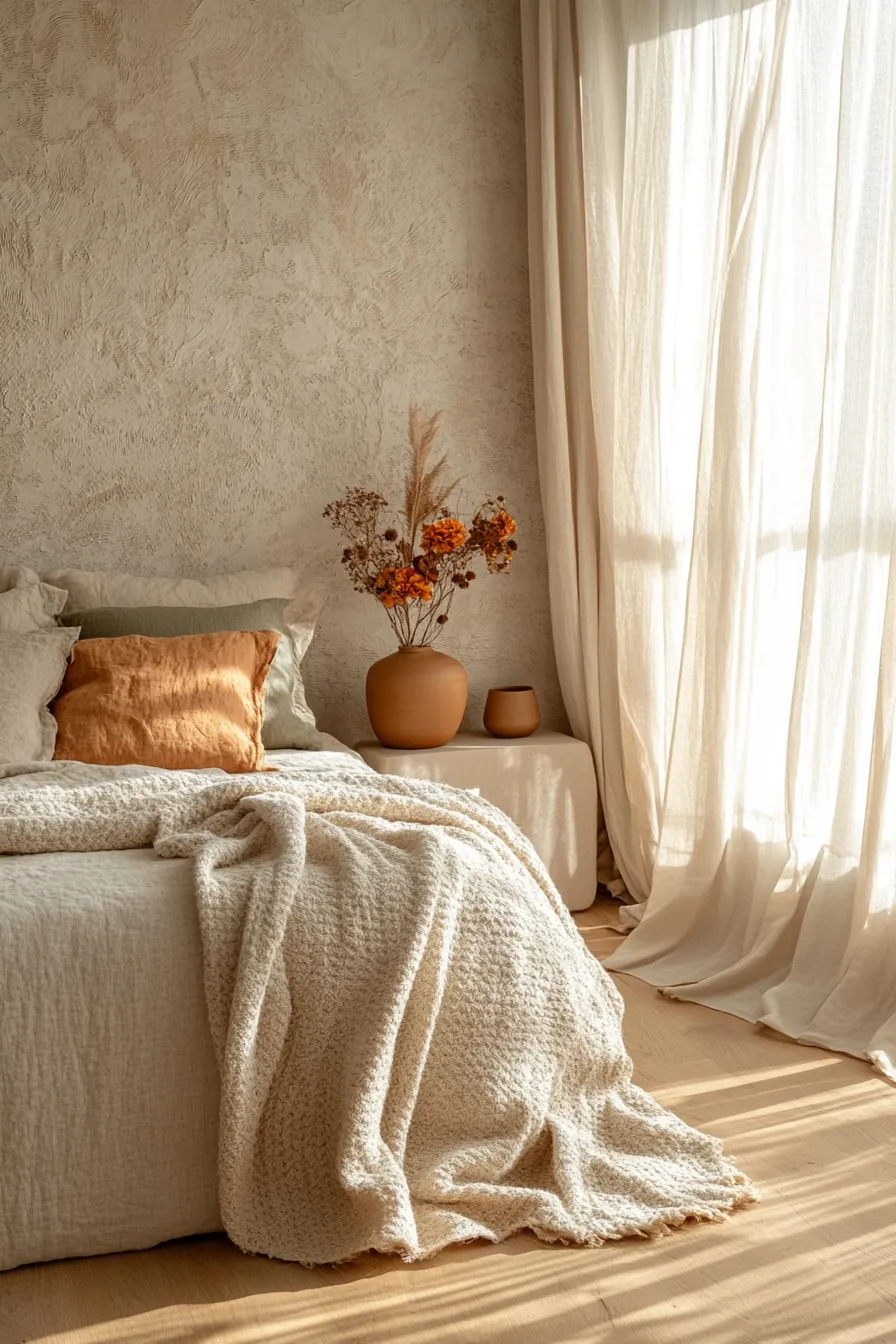 Minimalist Autumn Bedroom Styling Ideas for a Cozy Refresh