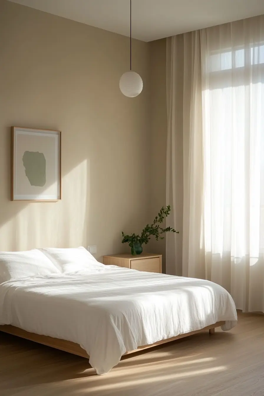 Minimalist Bedroom Lighting Style Meets Functionality