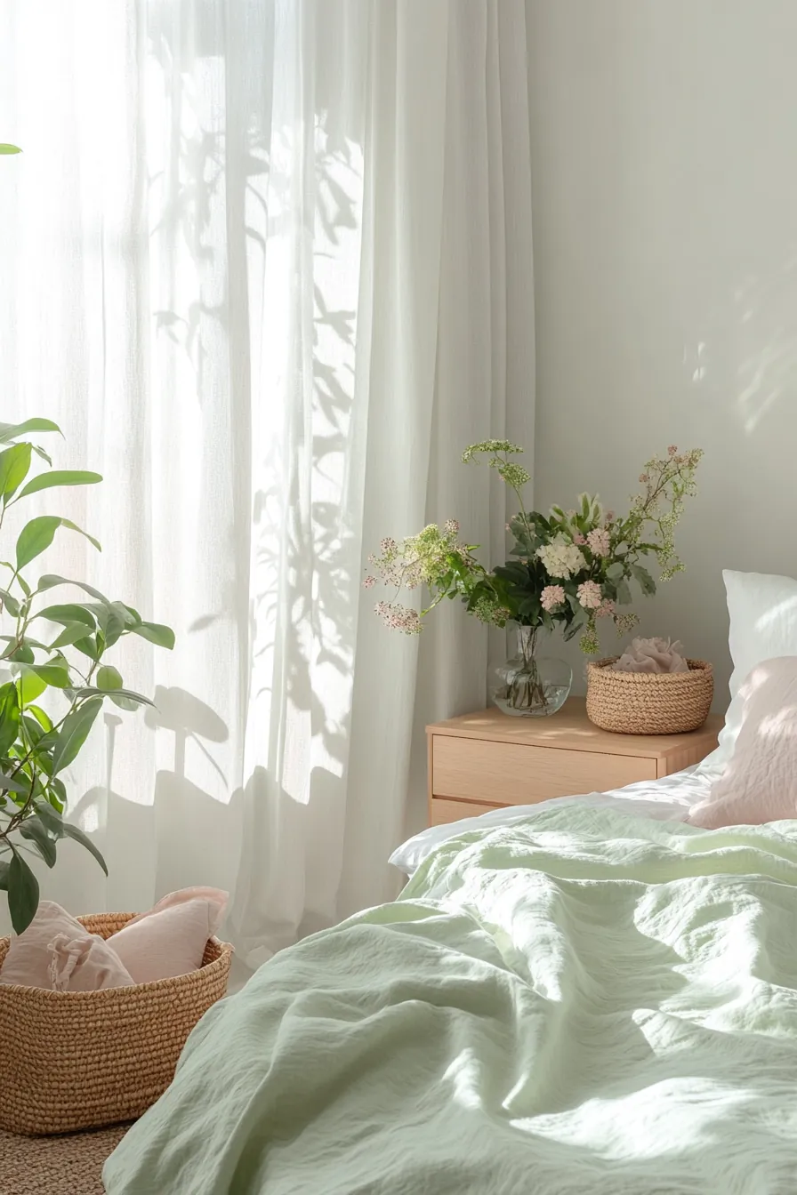Minimalist spring bedroom refresh tips to brighten your sanctuary