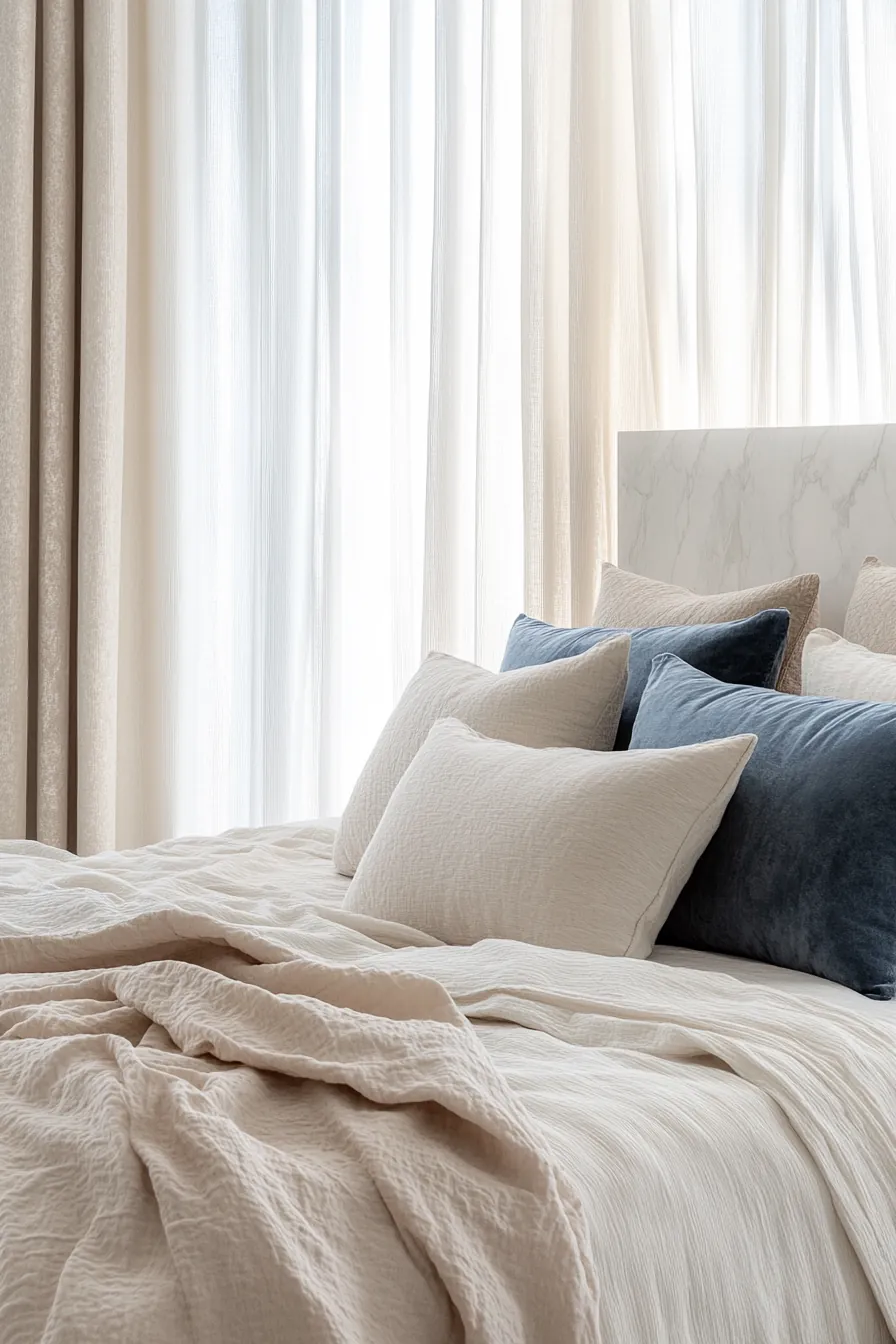Modern Luxe Ideas Featuring Cozy Summer Textiles for Bedrooms