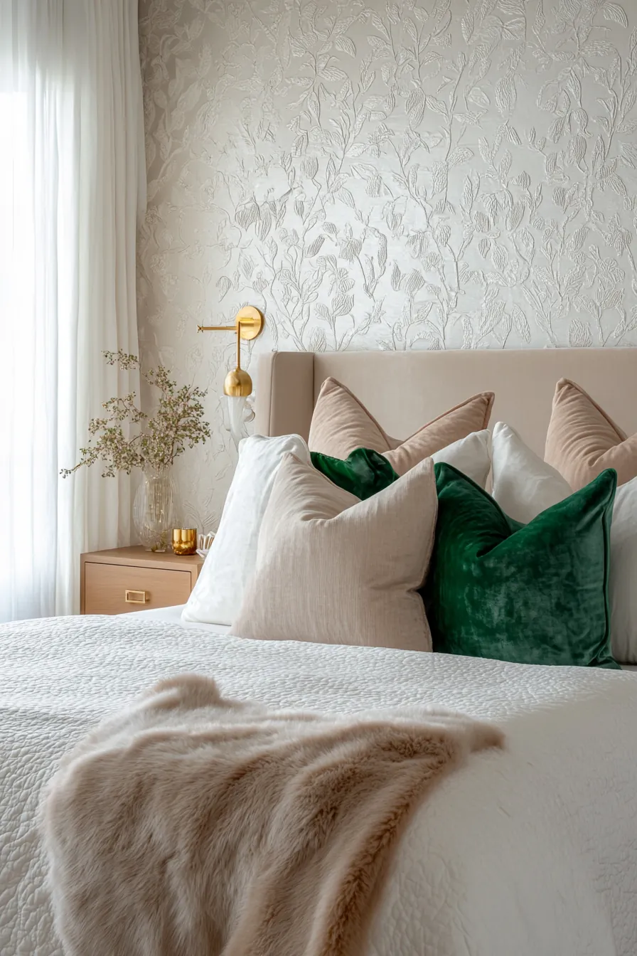 Modern Style Meets Comfort with a Spring Inspired Luxe Bedroom Refresh