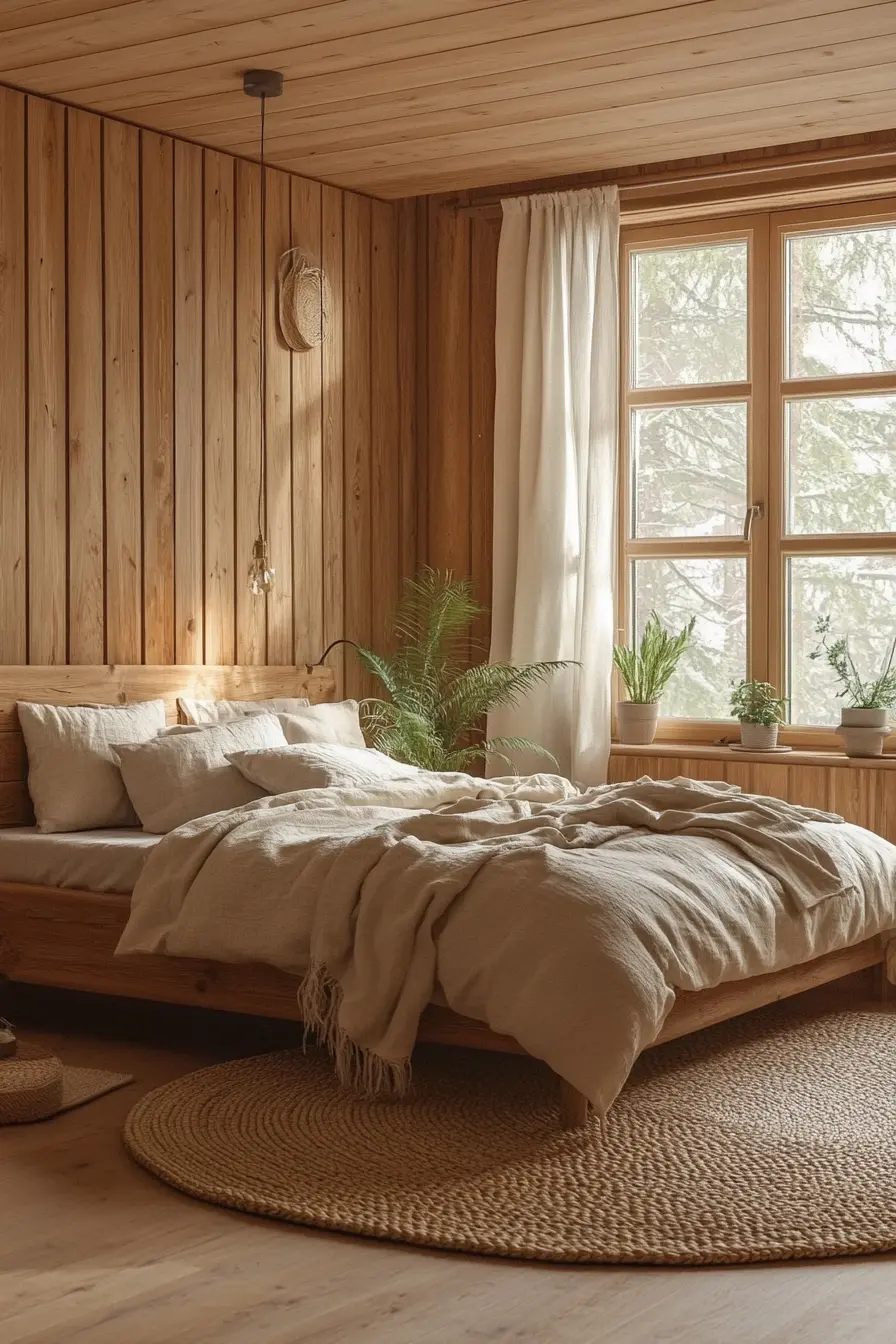 Natural Wood Bedroom Decor Your Guide to Warmth and Style