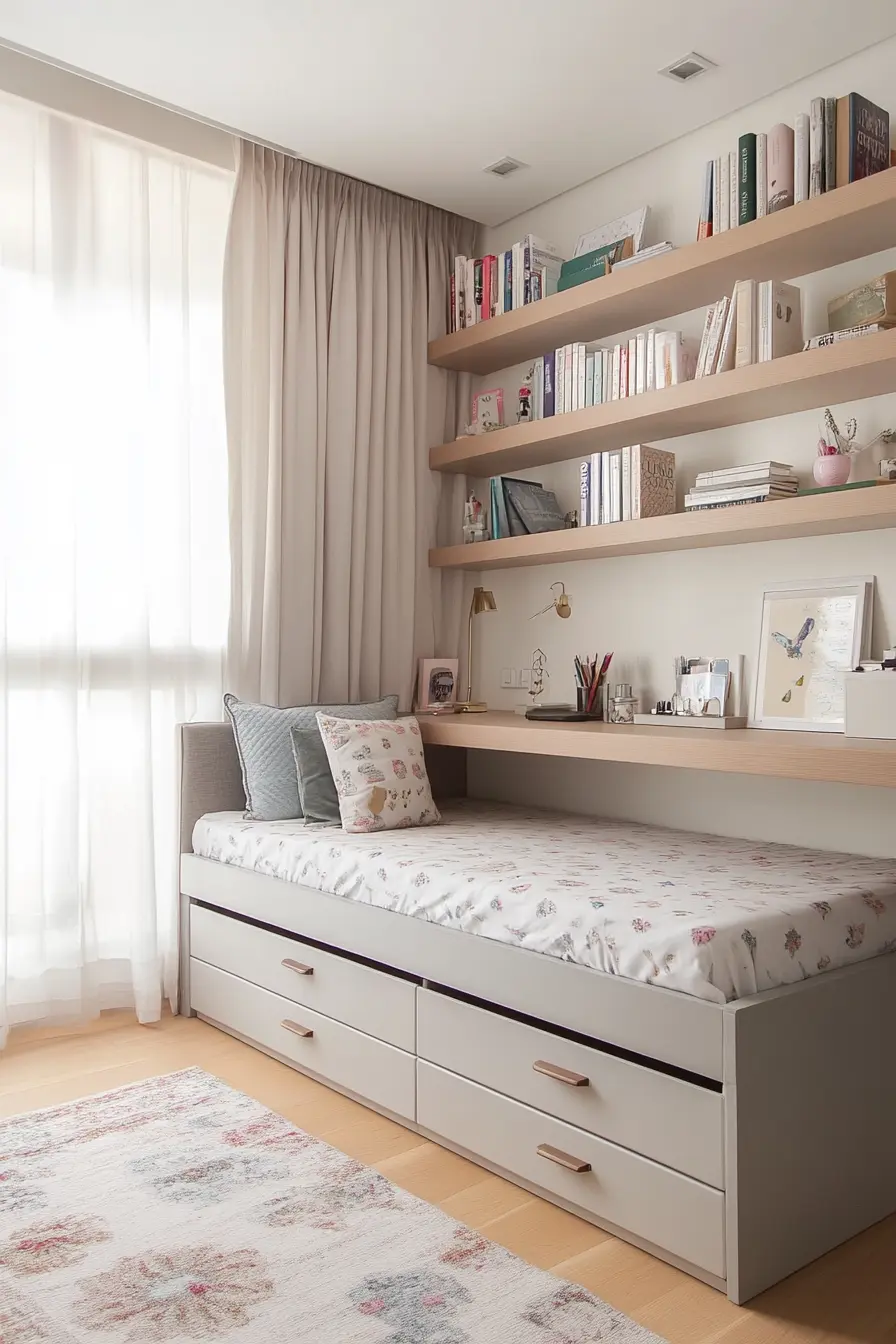 Organize Your Small Bedroom Innovative Storage Solutions