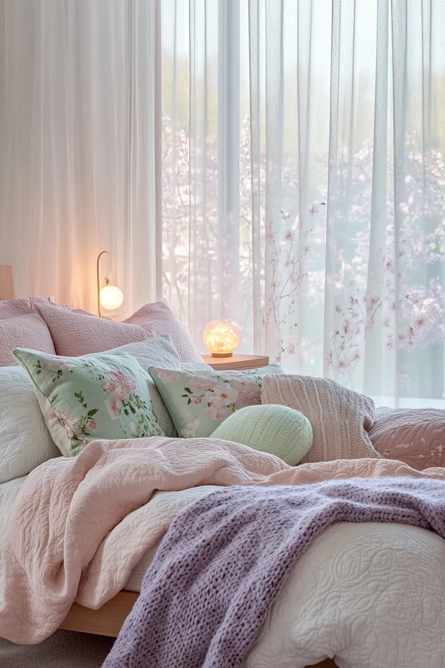 Pastel Spring Bedroom Decor Inspiration for Soft and Serene Spaces