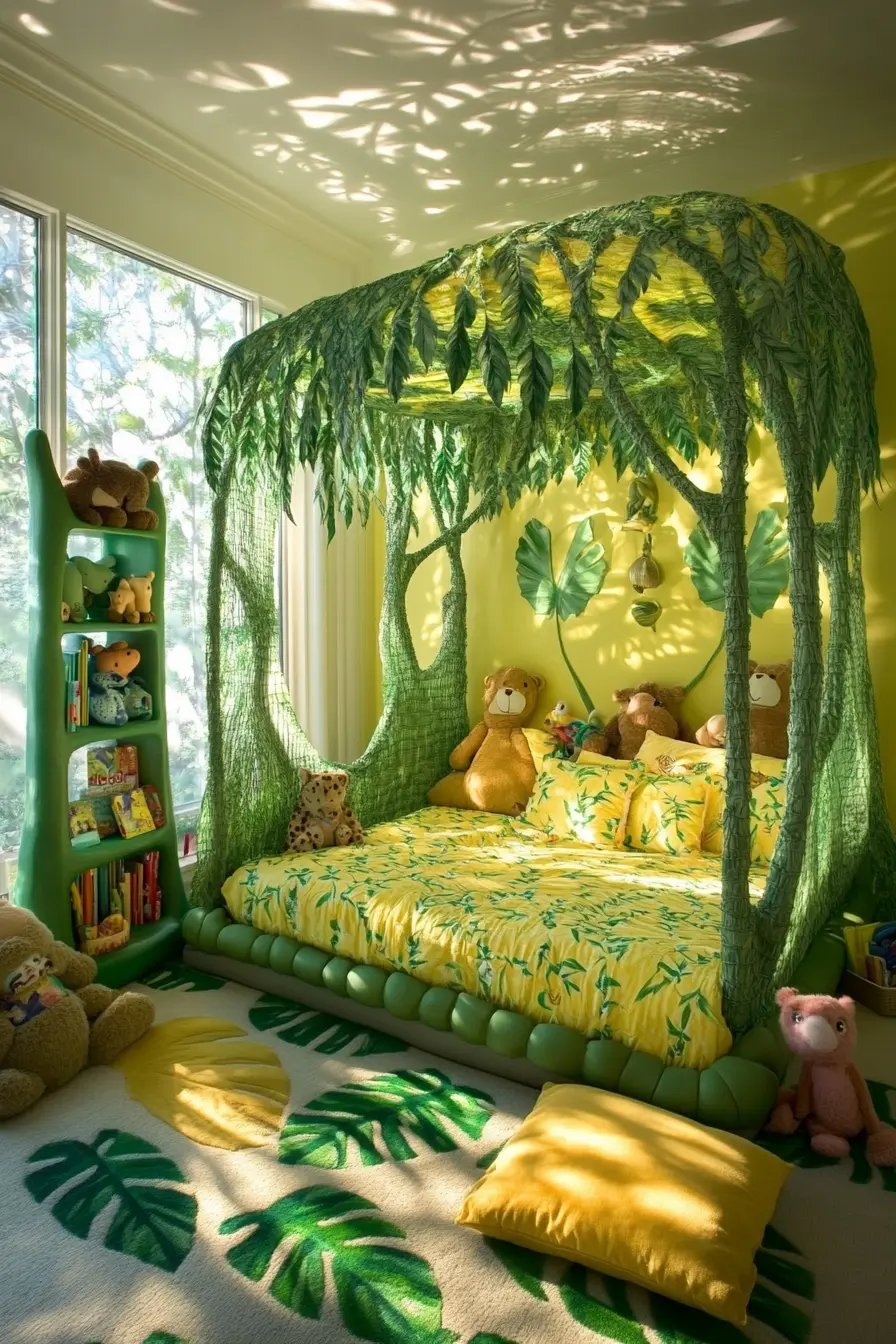 Playful Underwater Adventures in Bedroom Decor