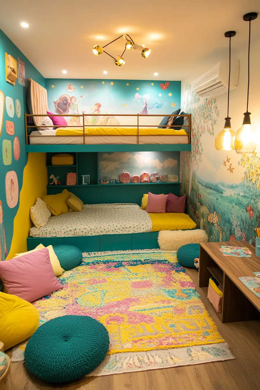 Practical and Stylish Kids Bedroom Layouts for Every Need