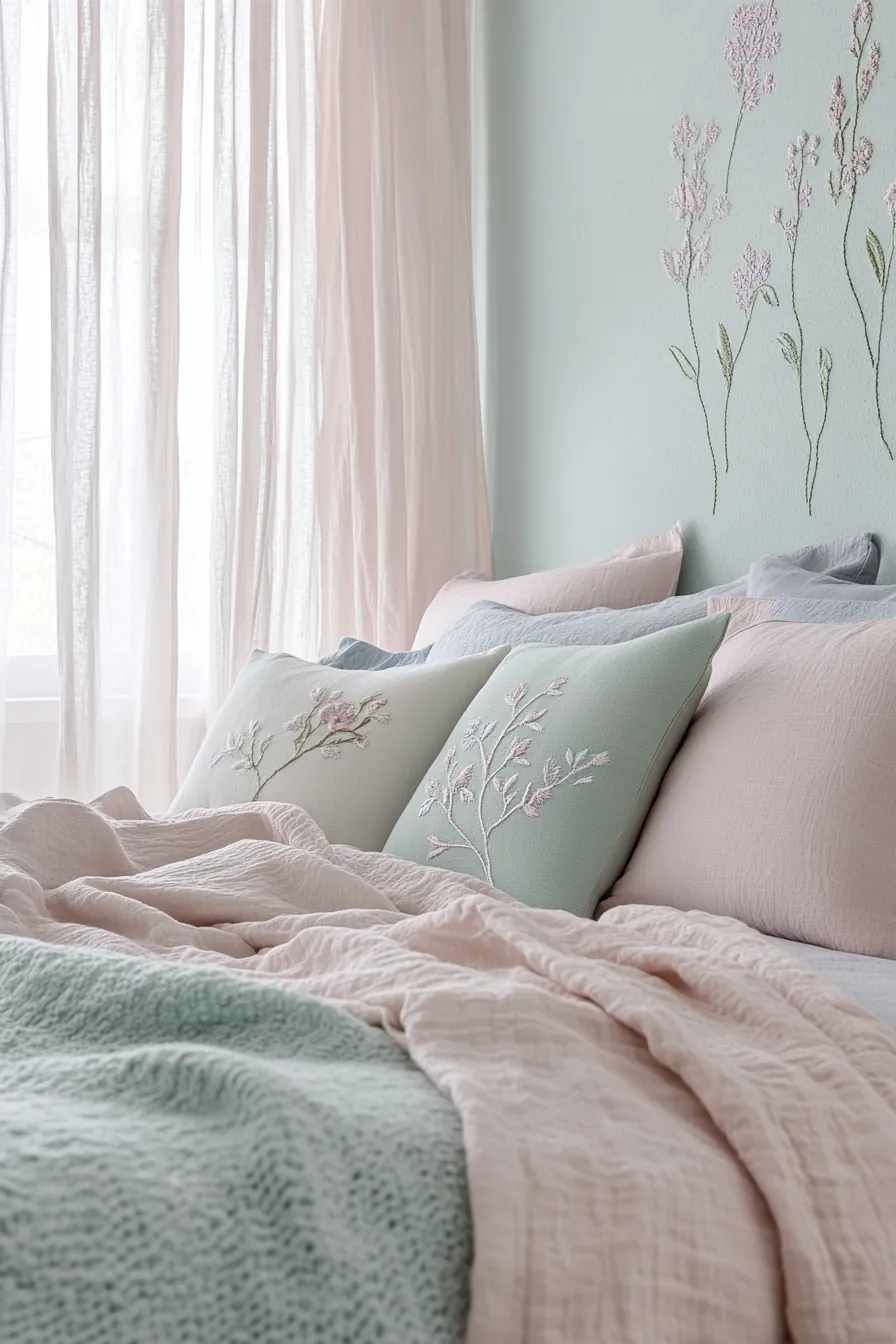 Refresh Your Home Decor with Pastel Spring Bedroom Color Palettes