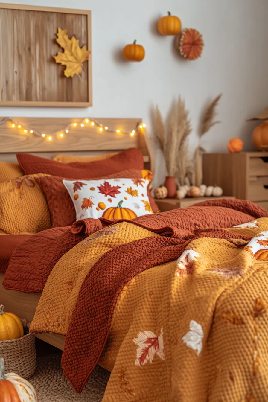 Refresh Your Kids Bedroom with Cozy Autumn Kids Bedding Ideas