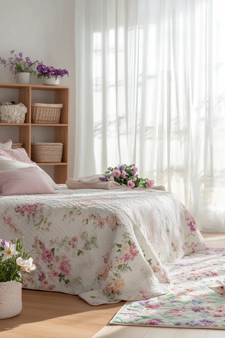 Refresh Your Sanctuary Using Clever Spring Floral Bedroom Decor Hacks