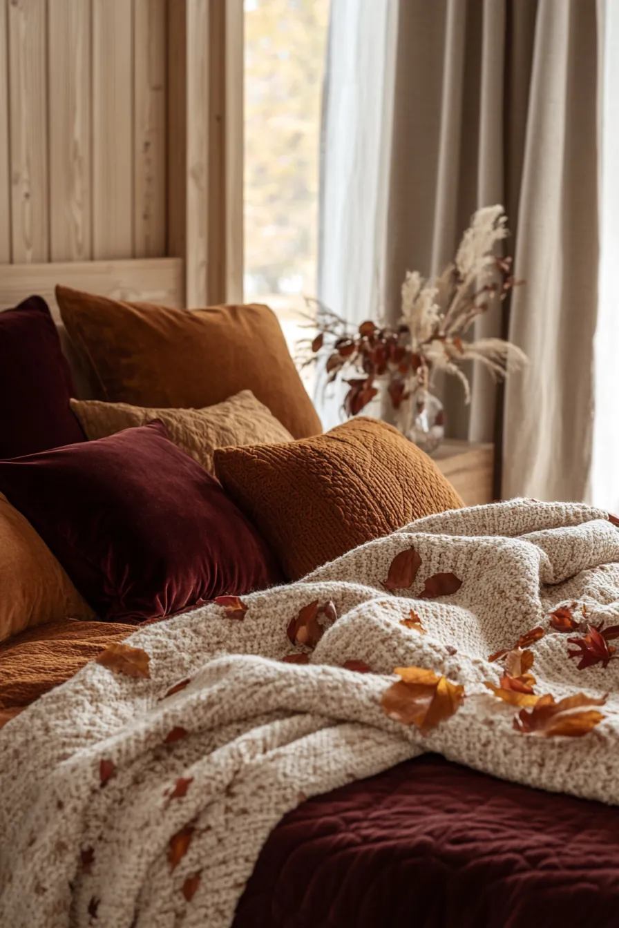 Refresh Your Seasonal Decor with Autumn Inspired Bedroom