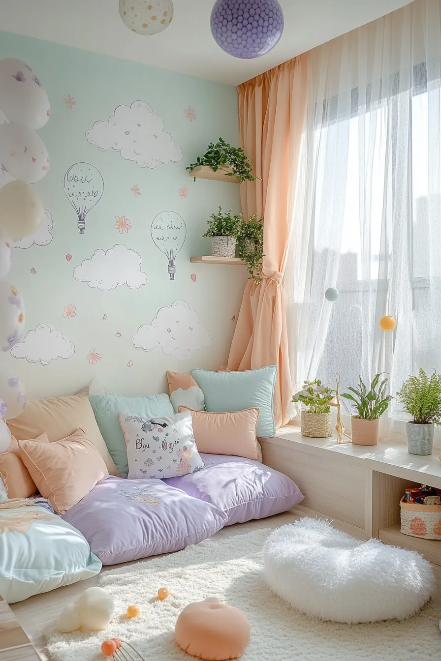 Refresh your home with summer pastel kids bedroom themes