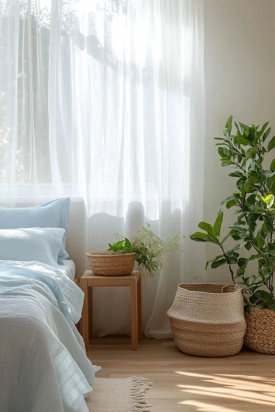 Refreshing Summer Bedroom Palettes Small Rooms that Enhance Light and Space