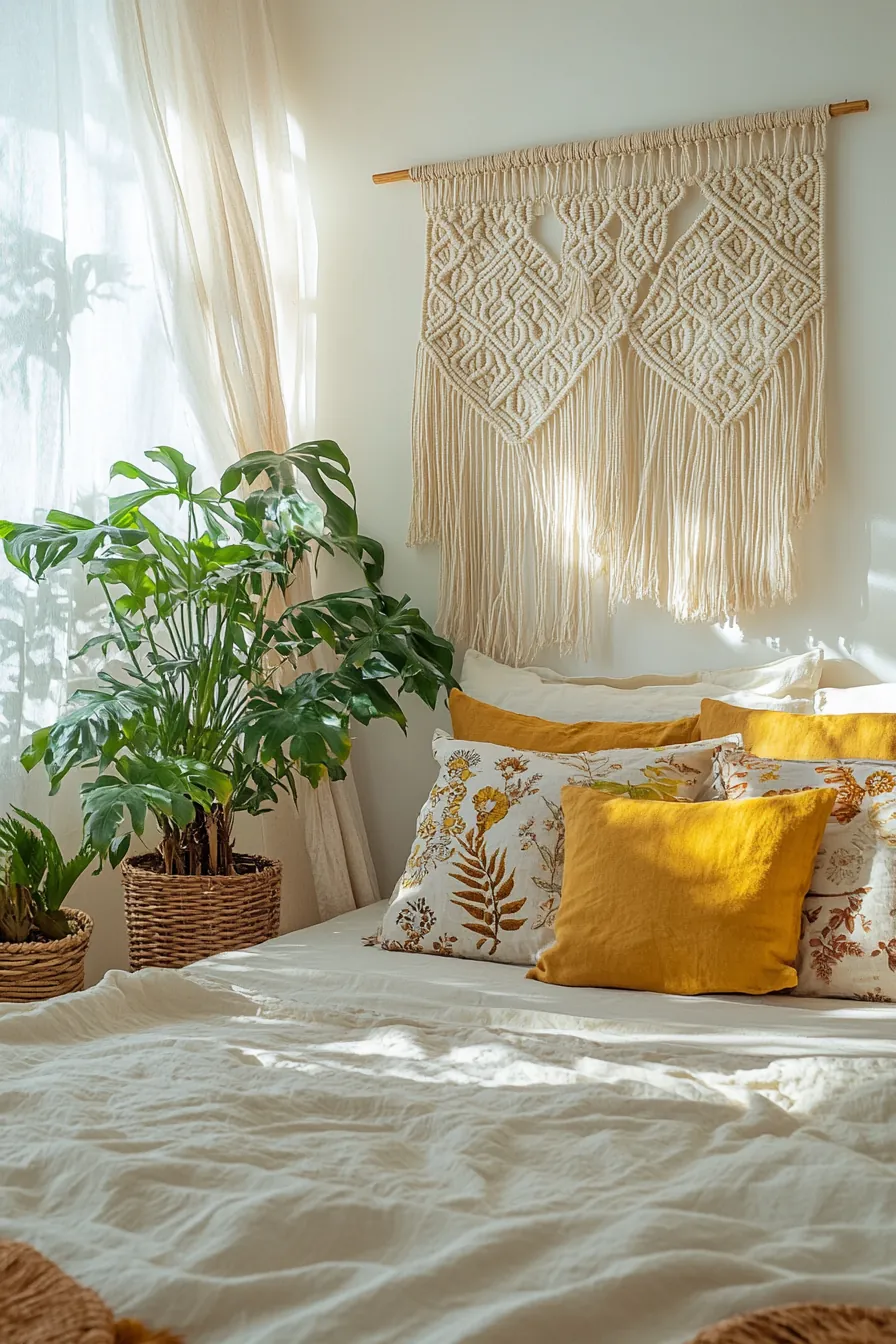 Refreshing Summer Boho Bedroom Decor Inspiration