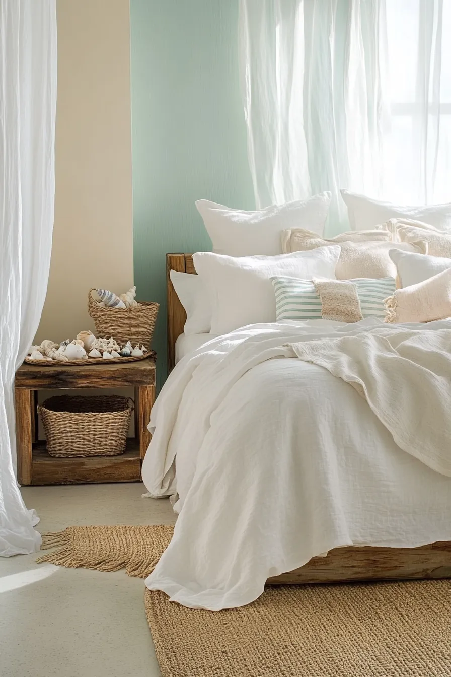 Refreshing summer coastal inspired bedroom styles to revitalize your interior
