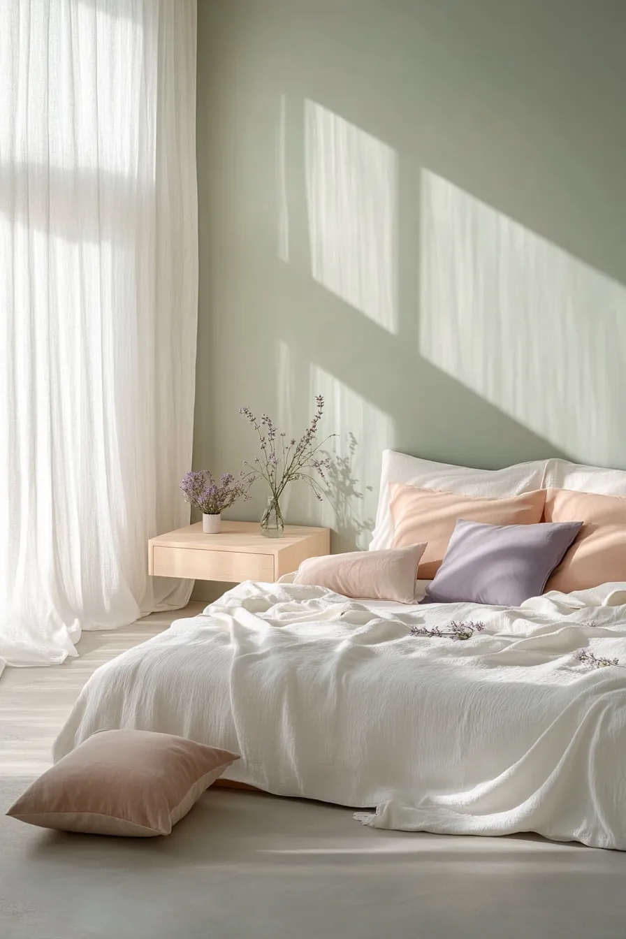 Revamp Your Space with Spring Pastels Minimalist Bedroom Inspiration