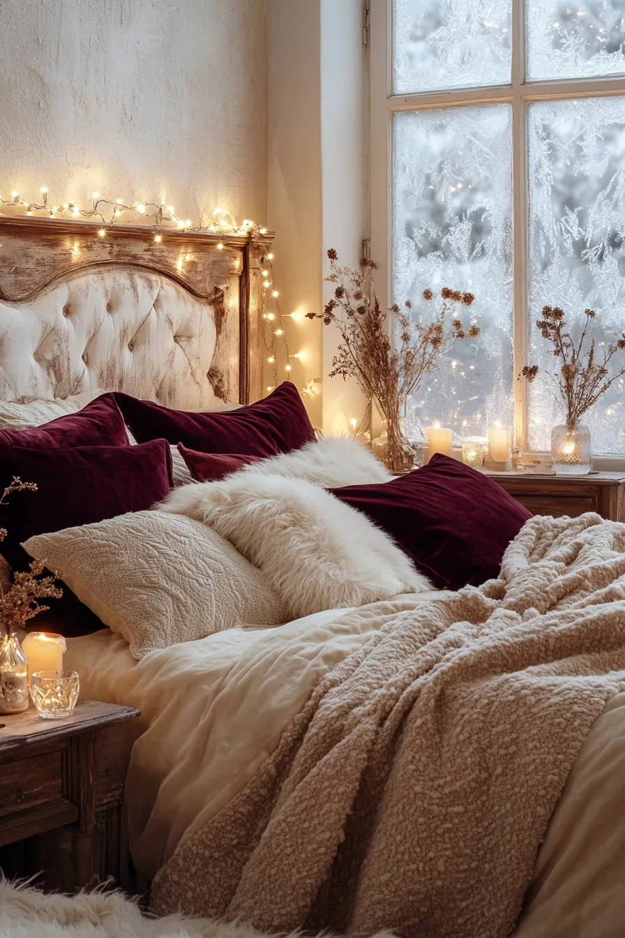Romantic Winter Bedroom Design Touches to Transform Your Cozy Space
