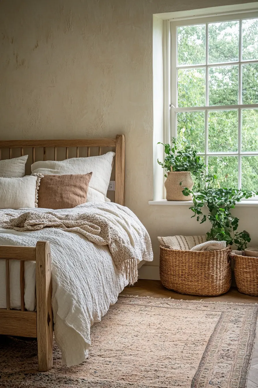 Rustic Elegance Using Natural Textures in Your Bedroom