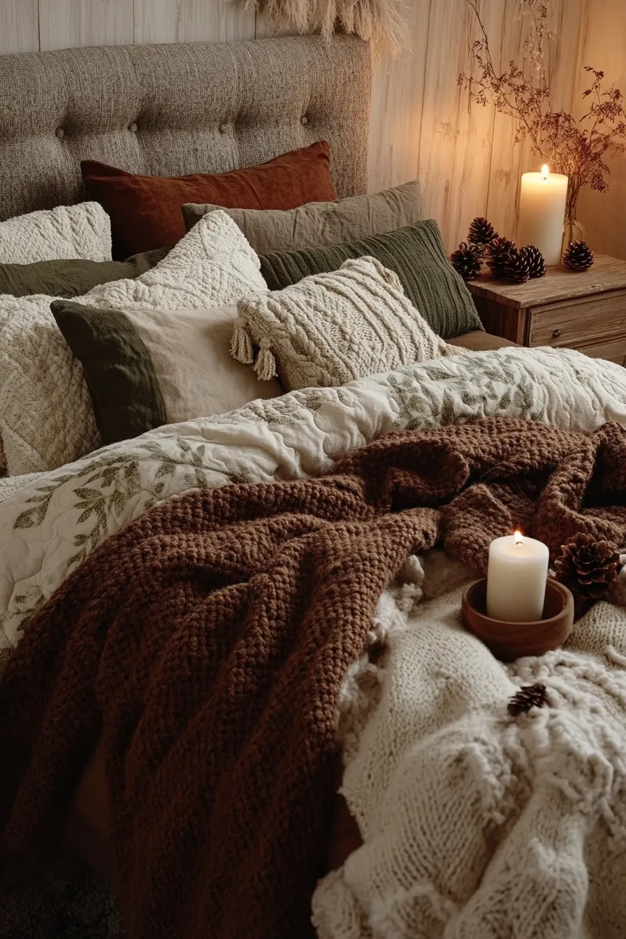 Rustic Winter Bedding Ideas to Warm Up Your Bedroom This Season