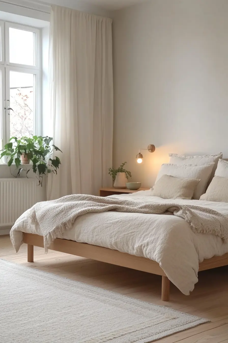 Scandinavian Minimalist Bedroom Ideas for a Calm Retreat